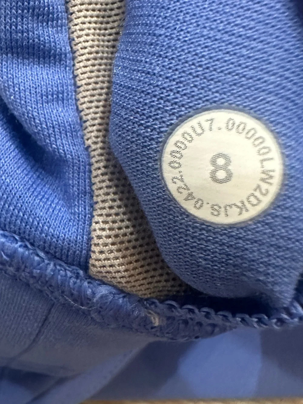 Lululemon Women’s Everlux High Neck Train Wild Indigo Bra | Size 8